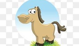 小马吃瓜照片,萌态十足，夏日清凉一“瓜”