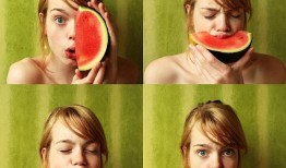 夏日吃瓜情侣头像,情侣头像定格浪漫时光